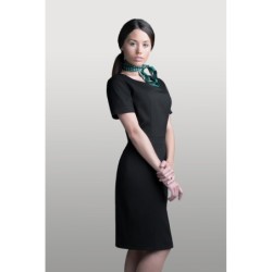 ⭐ VESTIDO CUELLO V | Azules de Vergara