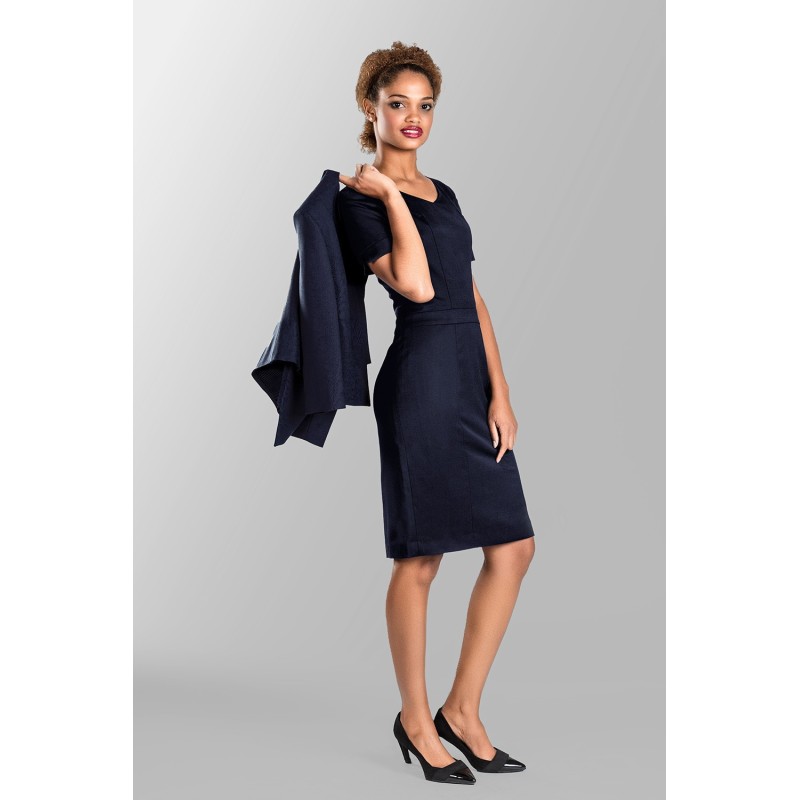 VESTIDO CUELLO V