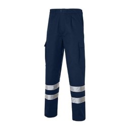 ⭐ PANTALÓN BANDAS REFLECTANTES | Azules de Vergara