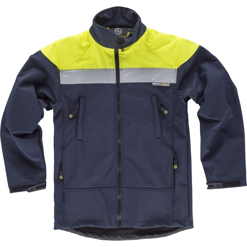 CHAQUETA WORKSHELL AJUSTABLE