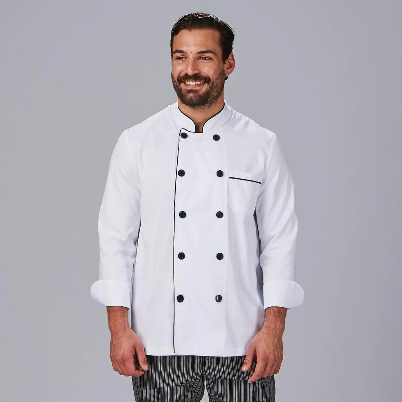 CHAQUETA COCINERO MANGA LARGA