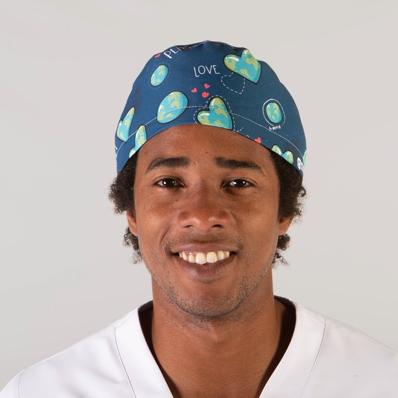 BANDANA SANITARIA ECOLÓGICA MUNDO