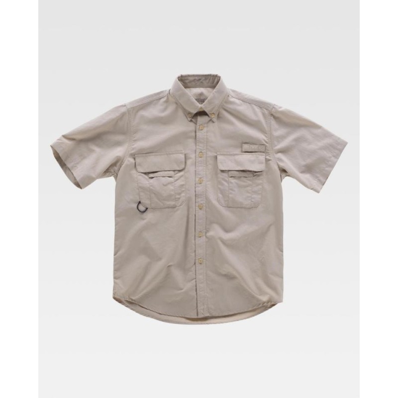 CAMISA MULTIBOLSILLOS MANGA CORTA