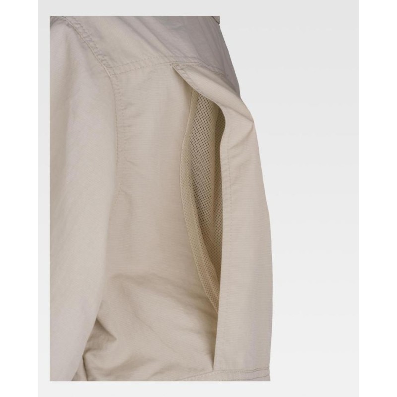 CAMISA MULTIBOLSILLOS MANGA CORTA