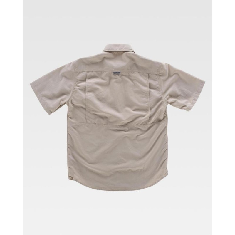 CAMISA MULTIBOLSILLOS MANGA CORTA