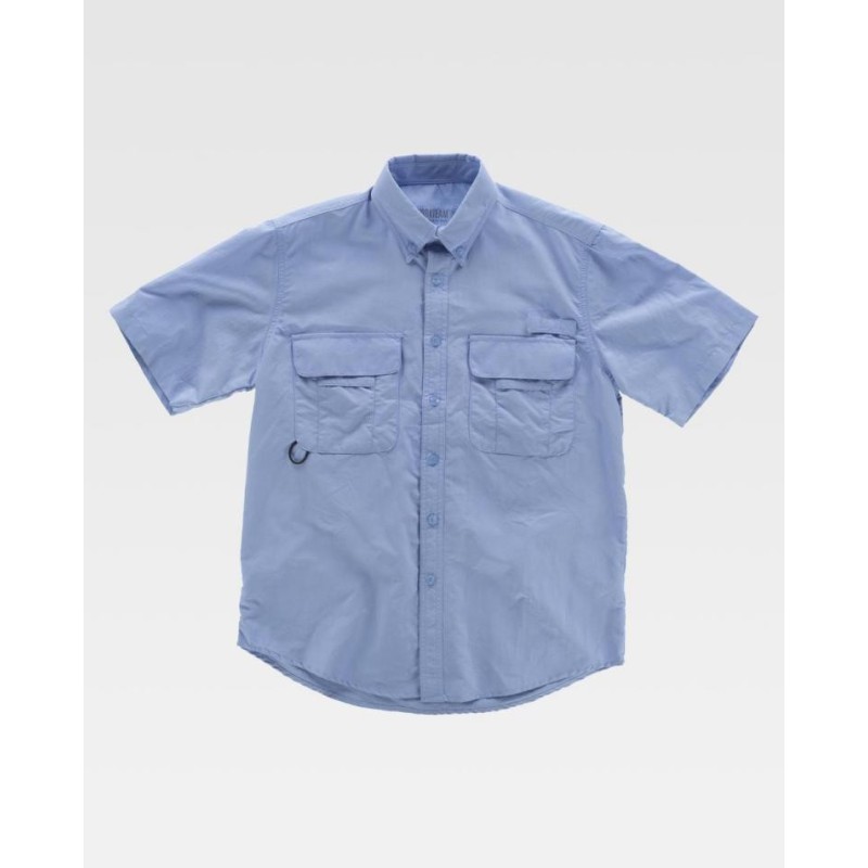 CAMISA MULTIBOLSILLOS MANGA CORTA