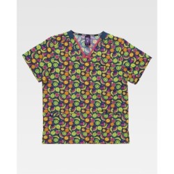 CASACA ESTAMPADA FRUTAS