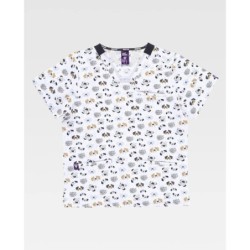 CASACA SANITARIA ESTAMPADA