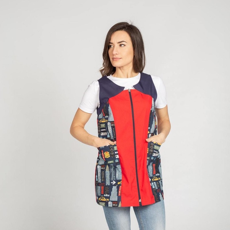 BLUSA COLEGIAL MUJERES RASCACIELOS