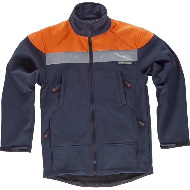 CHAQUETA WORKSHELL AJUSTABLE