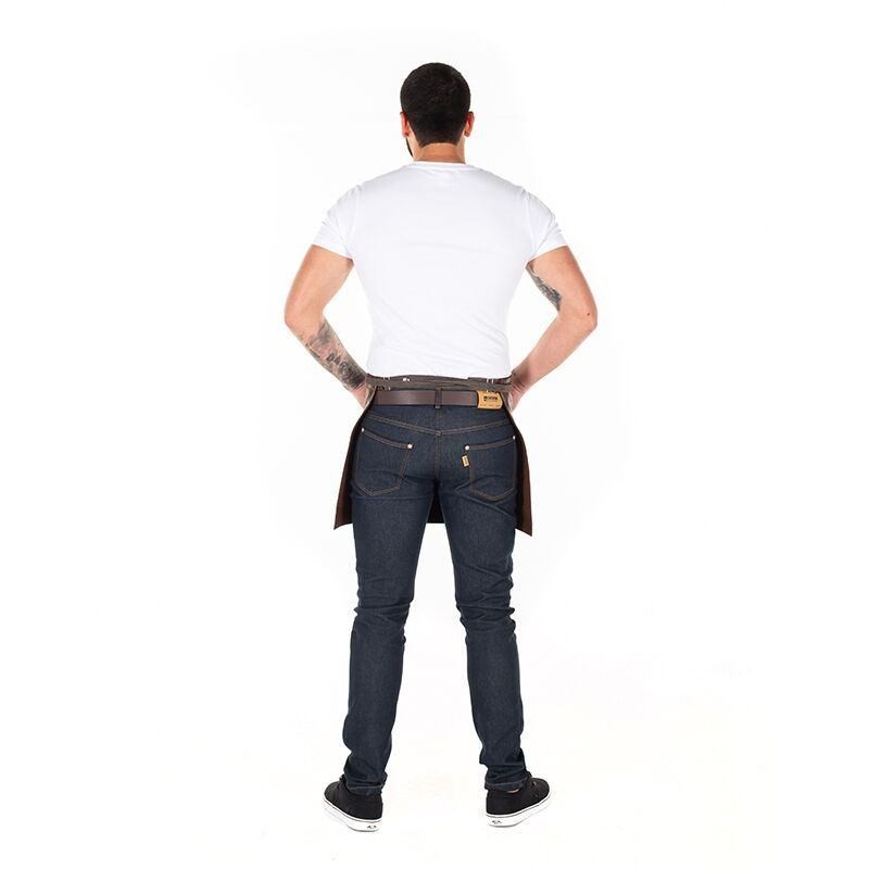 DELANTAL CORTO DE CUERO