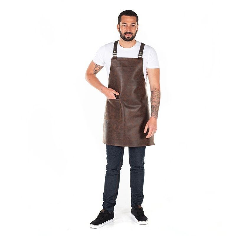 DELANTAL UNISEX CUERO