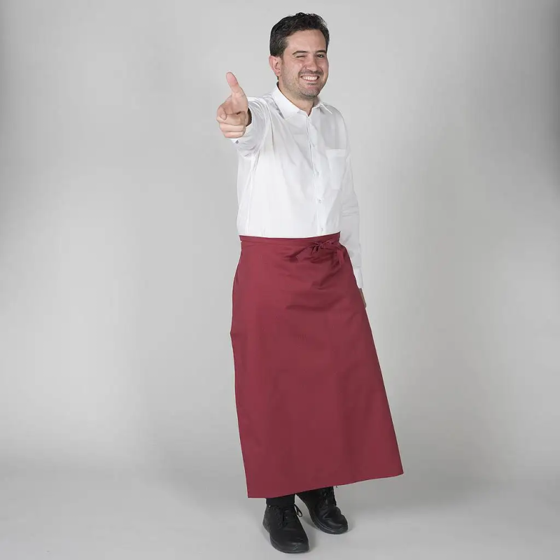 DELANTAL FRANCÉS SIN BOLSILLO