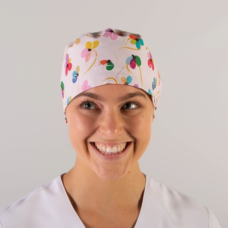 GORRO SANITARIO FLORES