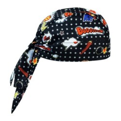 ⭐ BANDANA COCINA POP ART PACK 2 UNDS | Azules de Vergara