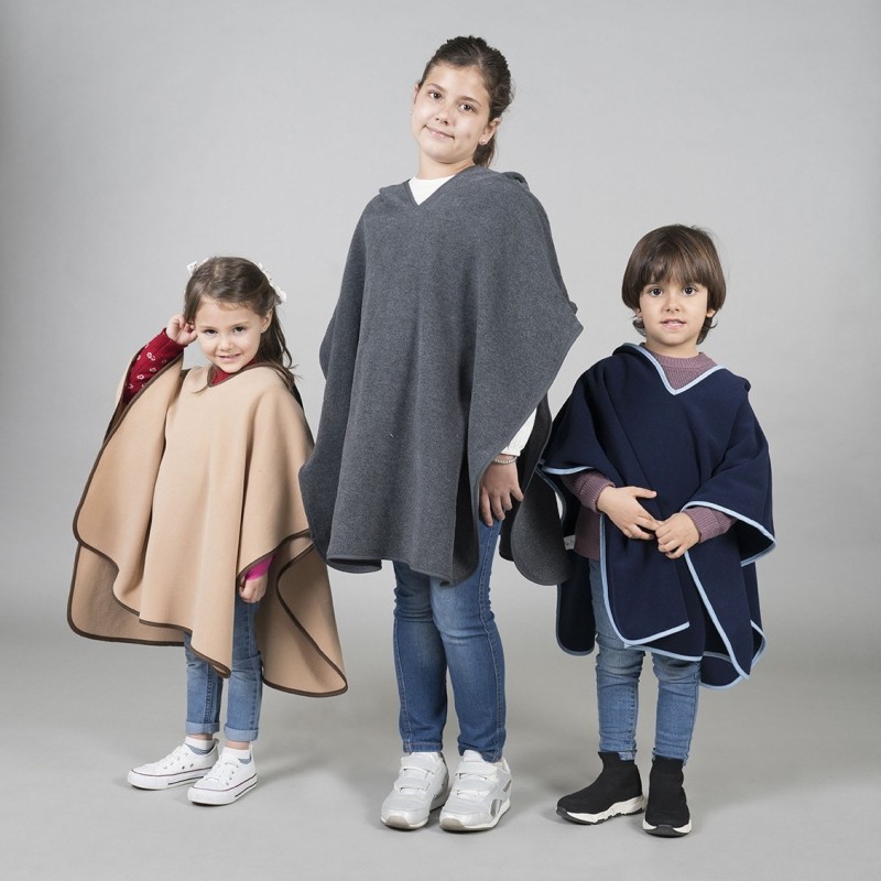PONCHO POLAR NIÑOS