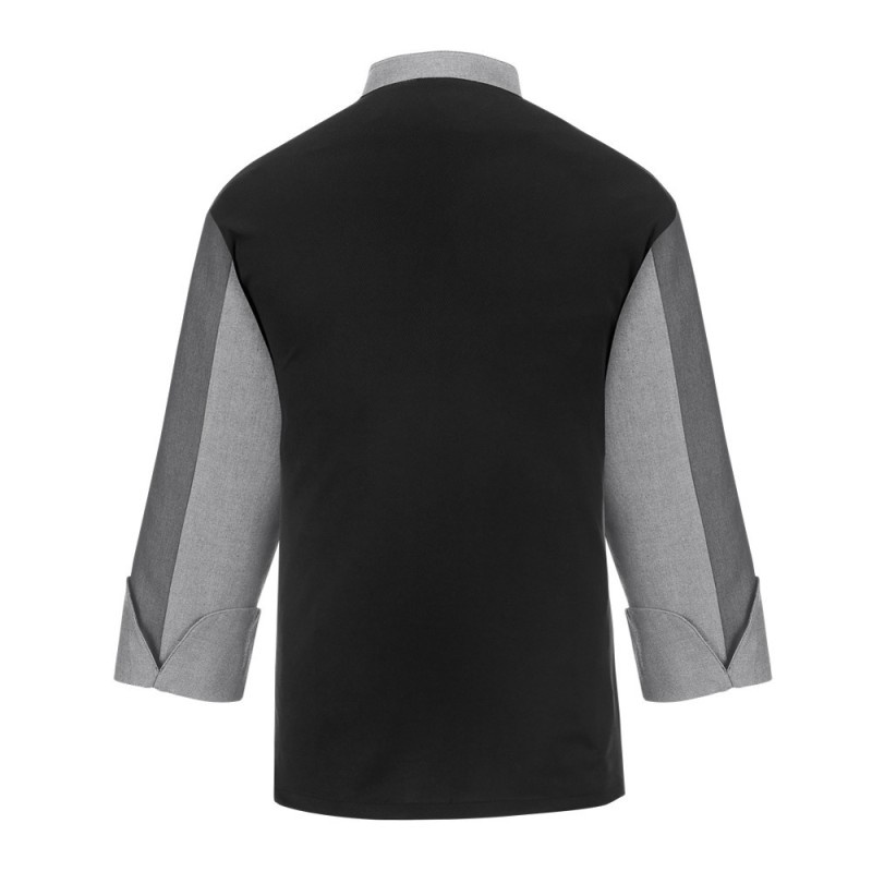 CHAQUETA COCINA SLIM GRIS