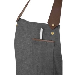 ⭐ DELANTAL PETO STRECH | Azules de Vergara