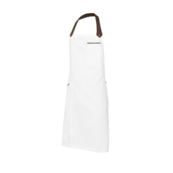 ⭐ DELANTAL PETO BLANCO | Azules de Vergara