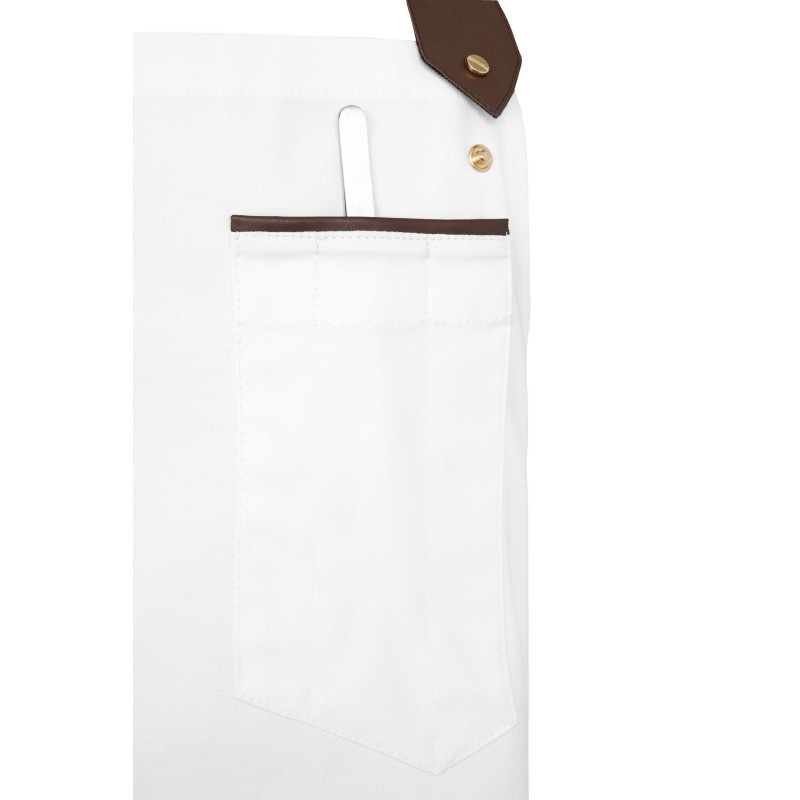 DELANTAL PETO BLANCO