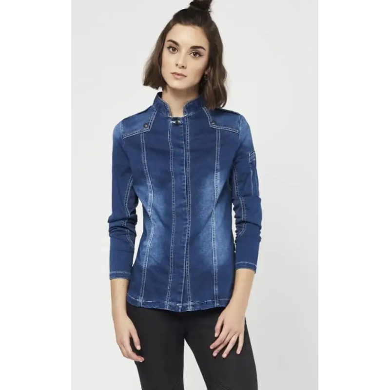 CHAQUETA COCINA MUJER DENIM