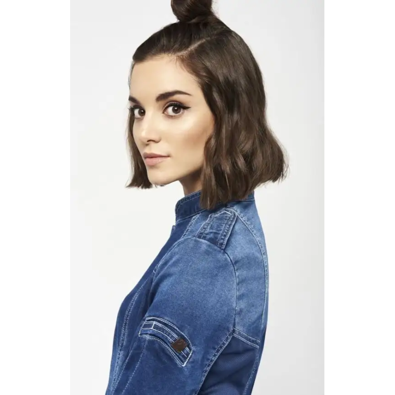 CHAQUETA COCINA MUJER DENIM