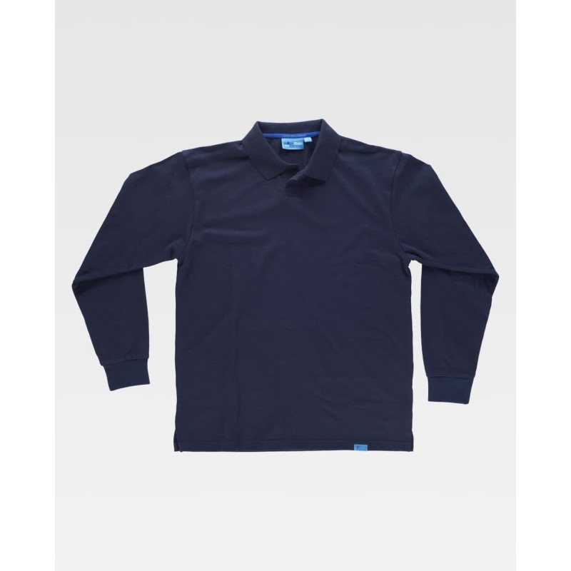 POLO MANGA LARGA ANTIBACTERIANO