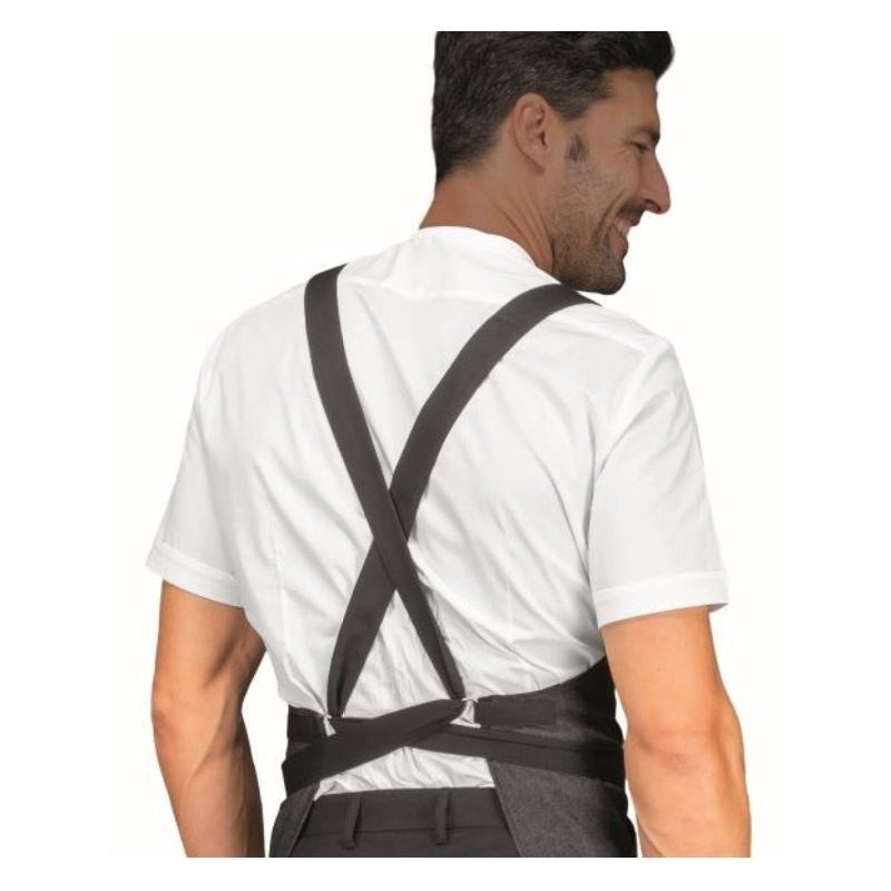 DELANTAL PETO BICOLOR CAMAREROS
