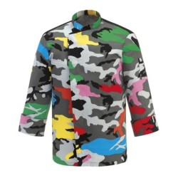 ⭐ CHAQUETA COCINA COLORES | Azules de Vergara