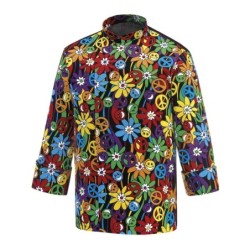 ⭐ CHAQUETA COCINA PEACE | Azules de Vergara