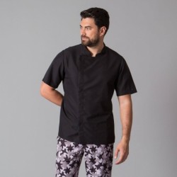 ⭐ CHAQUETA MICROFIBRA LISA MANGA CORTA | Azules de Vergara