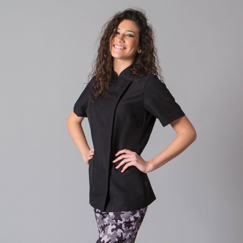 CHAQUETA MUJER MICROFIBRA MANGA CORTA
