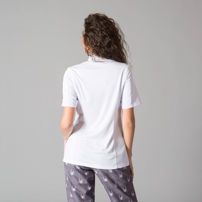 CHAQUETA MUJER MICROFIBRA MANGA CORTA