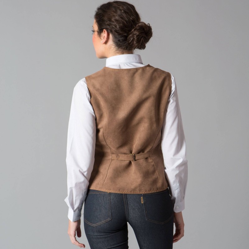 CHALECO VAQUERO MUJER