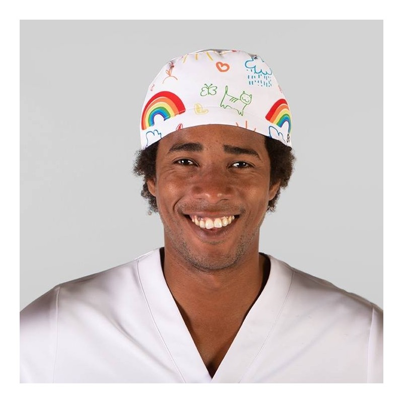 BANDANA SANITARIA ARCOIRIS