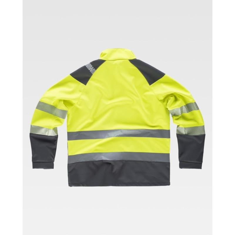CHAQUETA SOFTSHELL COMBINADA AV