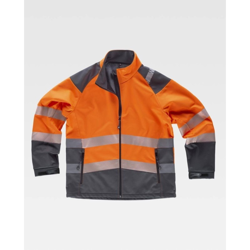 CHAQUETA SOFTSHELL COMBINADA AV