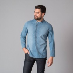 CHAQUETA TEJANO LAVADO