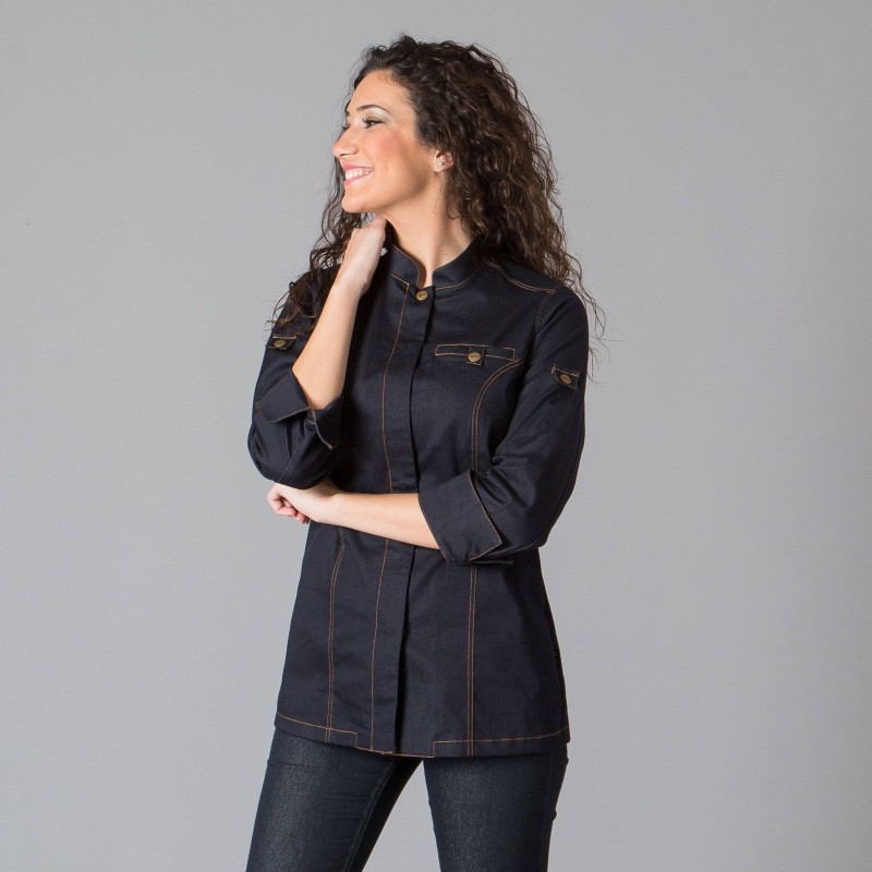 CHAQUETA COCINA TEJANA MUJER
