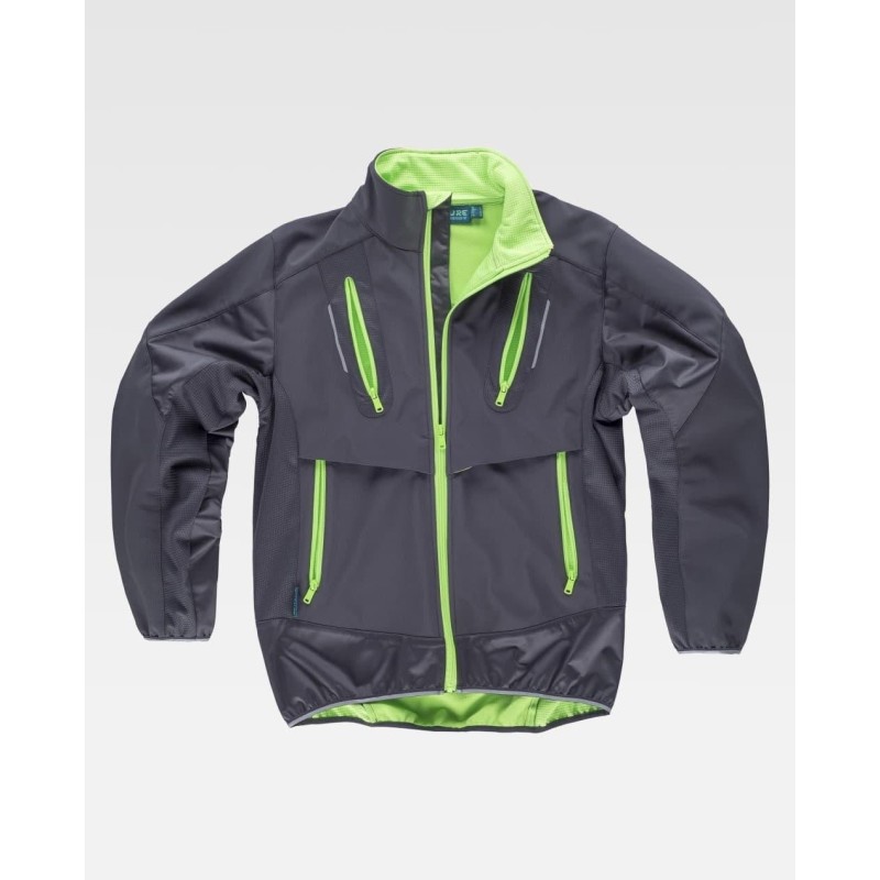 CHAQUETA WORKSHELL COMBINADA