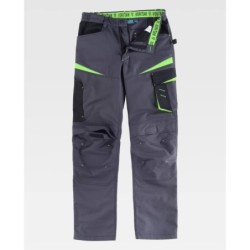 ⭐ PANTALON MULTIBOLSILLOS COMBINADO | Azules de Vergara