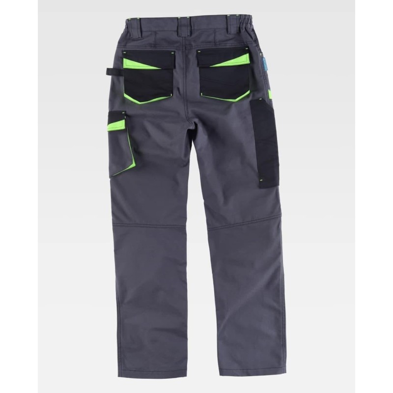 PANTALON MULTIBOLSILLOS COMBINADO