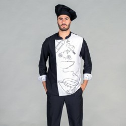 CHAQUETA CHEF MICROFIBRA