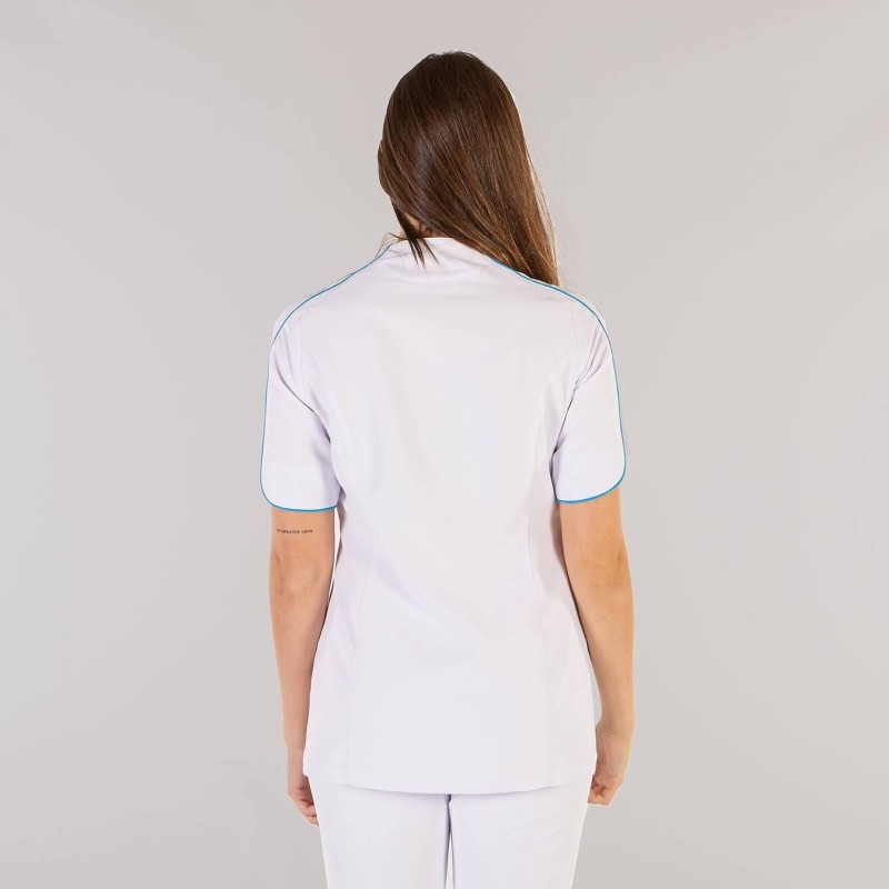 BLUSA SANITARIA CUELLO MAO