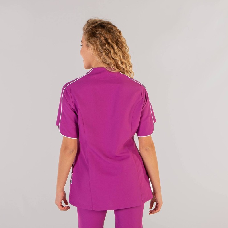 BLUSA SANITARIA CUELLO MAO