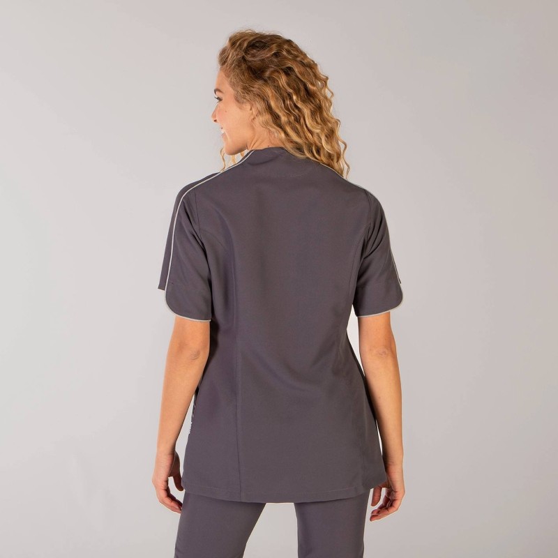 BLUSA SANITARIA CUELLO MAO