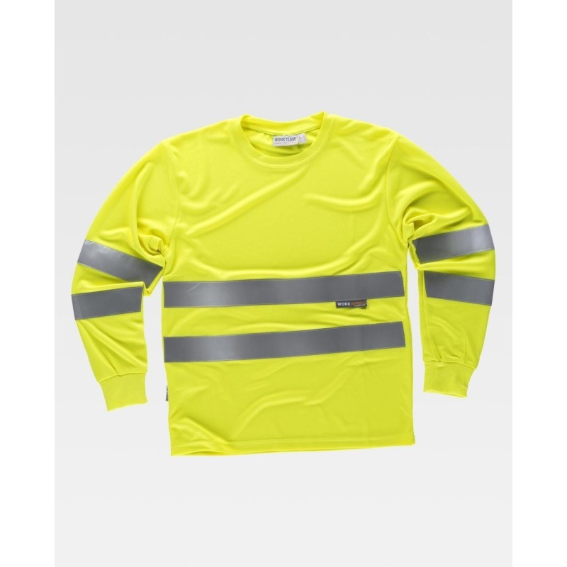 CAMISETA REFLECTANTE MANGA LARGA