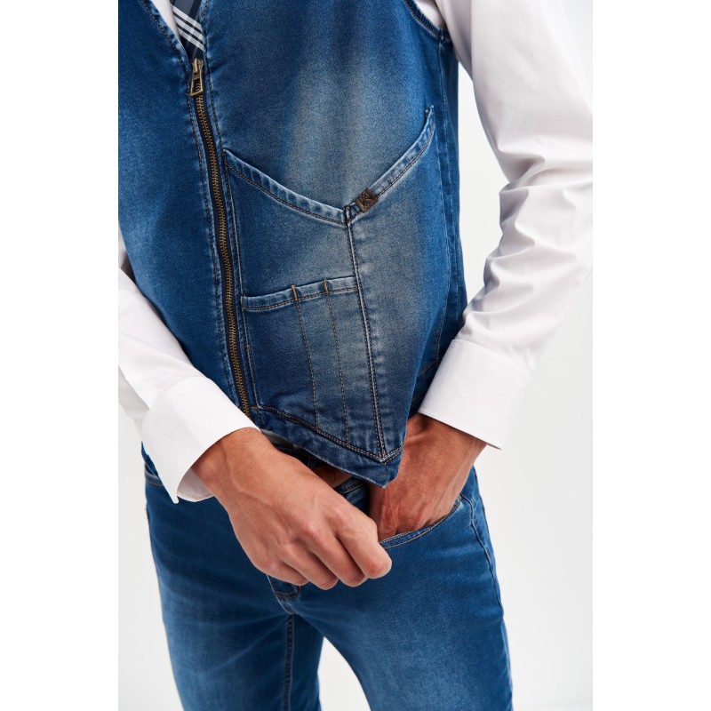 CHALECO DENIM