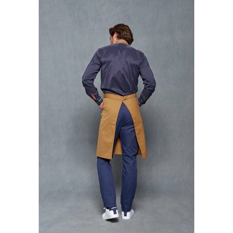 DELANTAL PETO UNISEX CON BOLSILLOS
