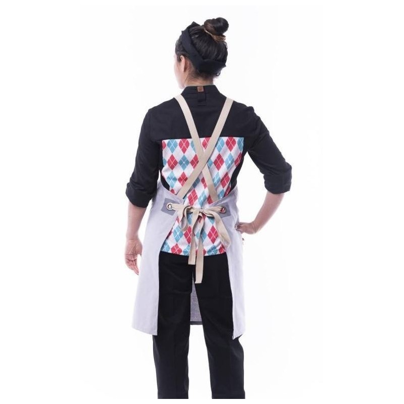 CHAQUETA DE COCINA ESTAMPADA